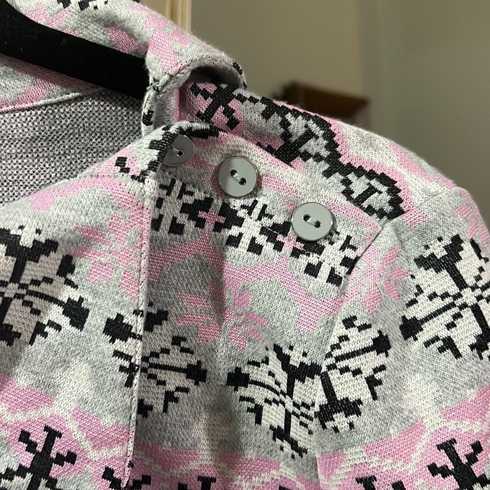 Talbots Button Down Collar Sweater Sweatshirt - image 4